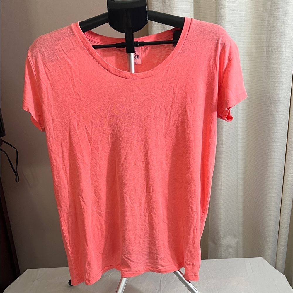 Victoria's Secret Bright Pink Short Sleeve Tee